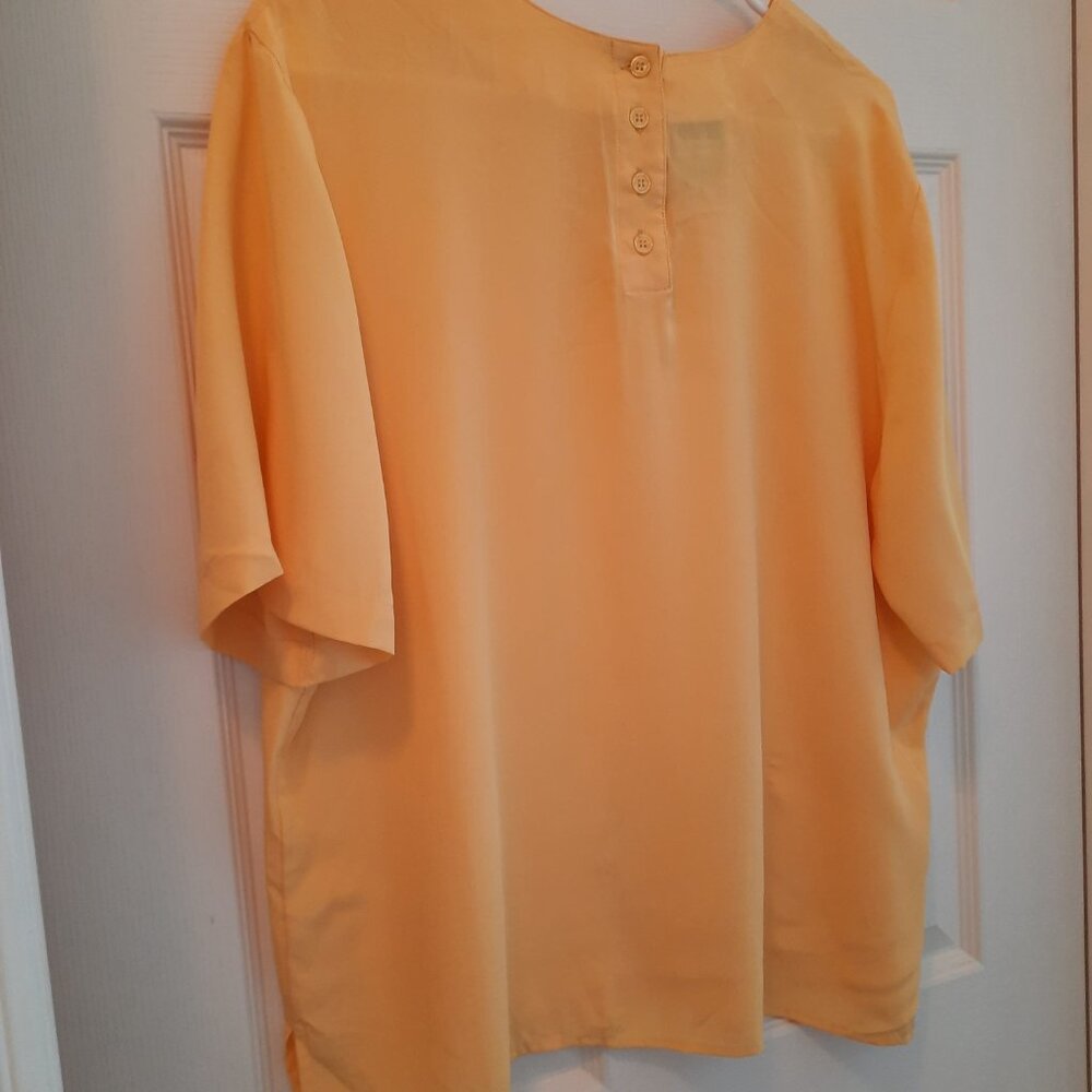 Brand New Bright Yellow Color 100% Polyester Made by Potomac Collection - Picture 2 of 4